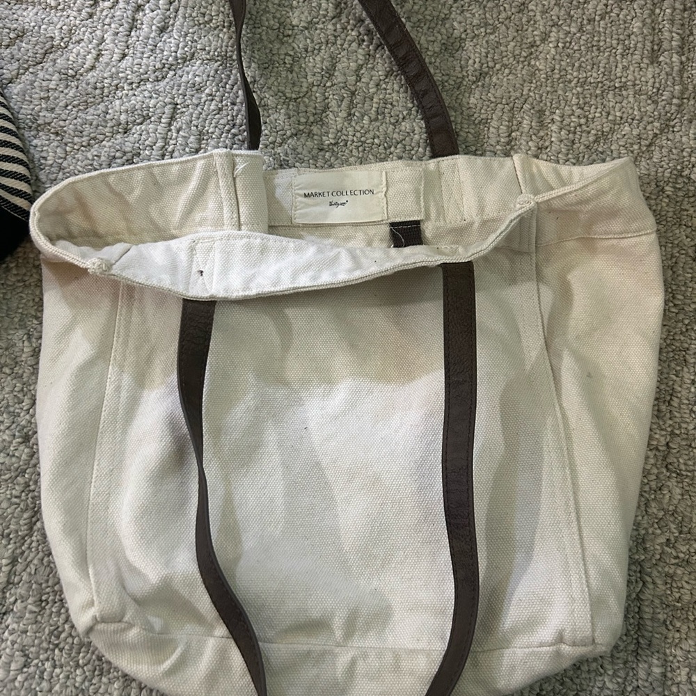 Marist Collection Beige Tote Bag